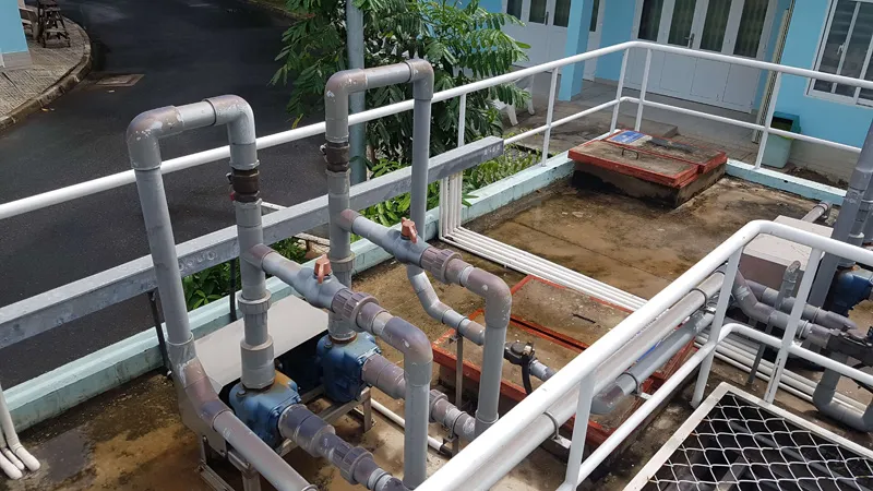 Vận hành hệ thống xử lý nước thải Bệnh viện Quận 7 - ảnh 3