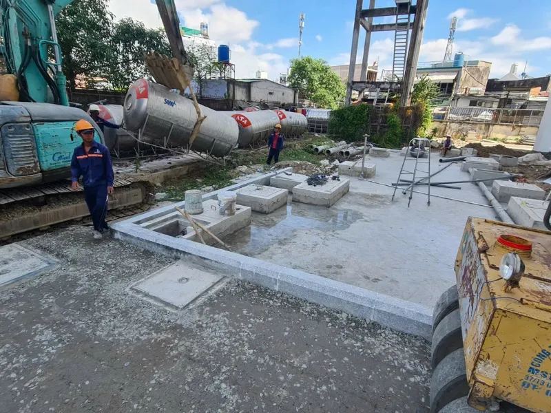 Vận hành hệ thống xử lý nước thải Bệnh viện Phục hồi Chức năng Quận 8 - ảnh 3