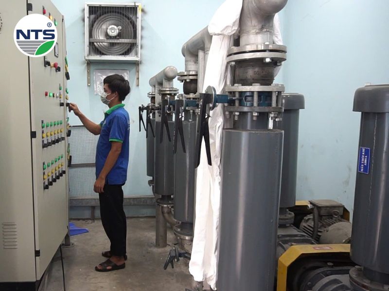 Vận hành hệ thống xử lý nước thải Bệnh viện Quận 7