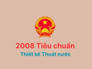 Hình ảnh tiêu chuẩn 2008 - tiêu chuẩn thiết kế thoát nước mới nhất