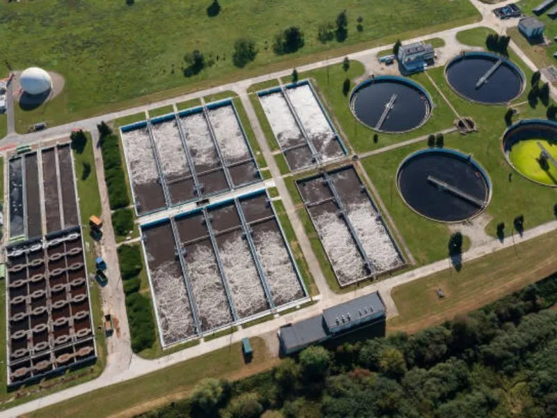 Hình ảnh thumnail bể Anoxic trong hệ thống xử lý nước thải đang hoạt động ổn định