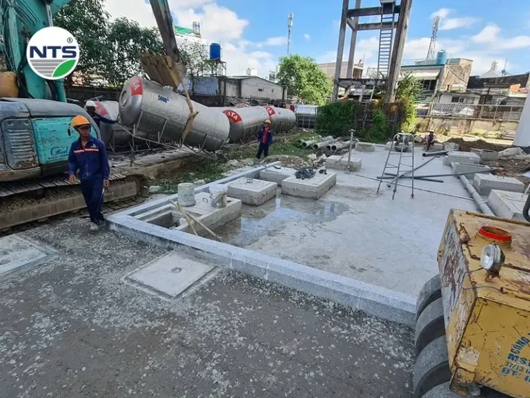 Hệ thống xử lý nước thải toà nhà văn phòng