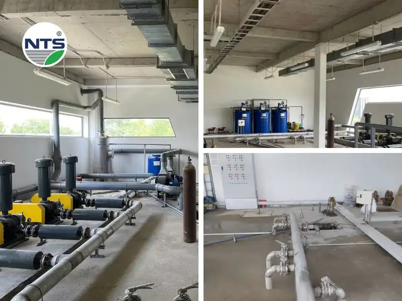 Renovation of domestic wastewater treatment system of Ben Thanh Ho Tram tourist area is being implemented