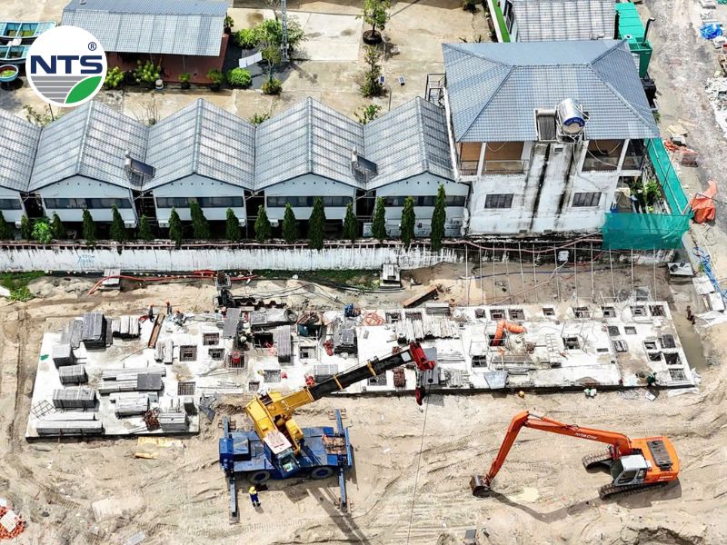 Thi công dự án hệ thống xử lý nước thải Sanctuary