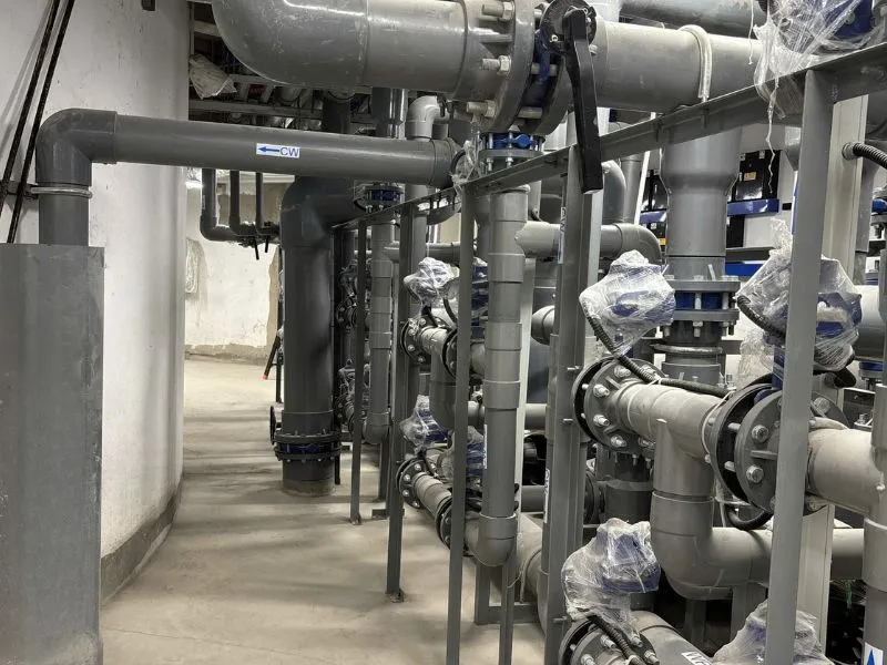 Hoàn thành công trình nước bể bơi