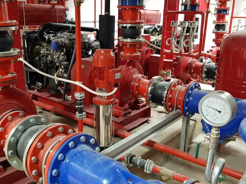 Đường ống của công trình nước