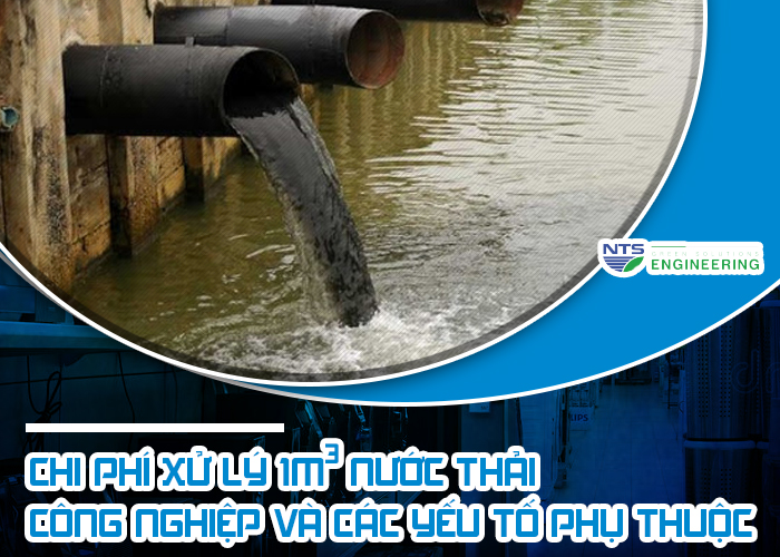 cách xử lý 1m3 nước thải công nghiệp